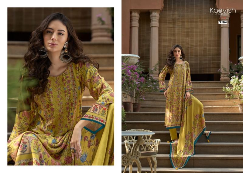 Rosewood By Kaavish Viscose Pashmina Dress Material